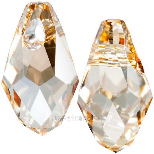 Кулоны 6007 7x4 mm Crystal Golden Shadow