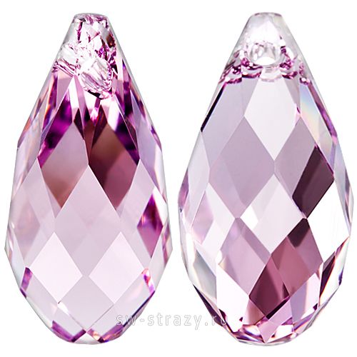 Кулоны 6010 13x6,5 mm Light Amethyst