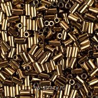 Бисер стеклярус 3 mm #0221 Бронзовый/Металлик