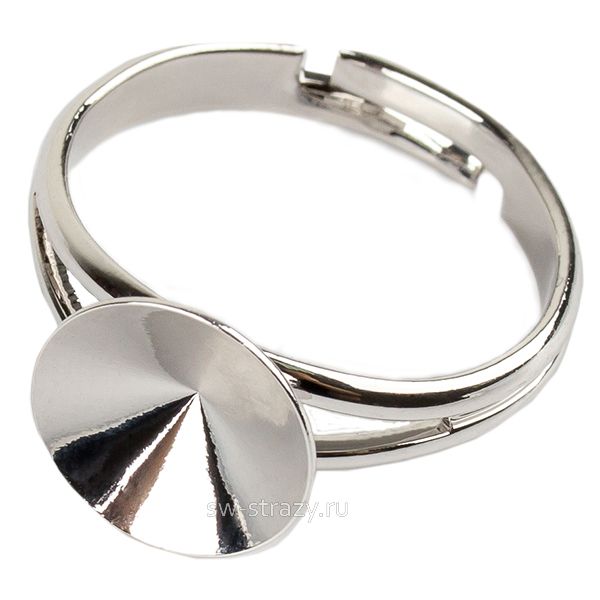 Основа под кольцо 1122 10 мм родий SWK0362