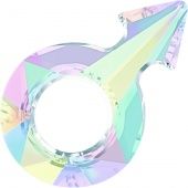 Кристаллы 4878.Прозрачные 30x19 mm.Отверстие 9,7 Crystal AB