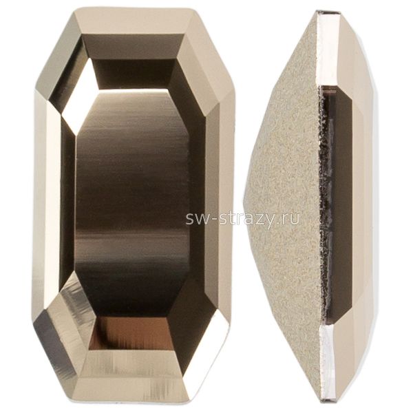 Кристаллы 4595 16x8 mm Crystal Metallic Light Gold