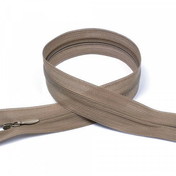 Молния потайная н\р св.коричневый F293 50 см